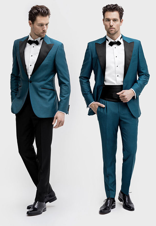 Teal hot sale dinner jacket