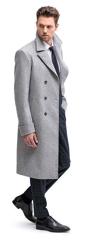 Overcoat sleeve store length